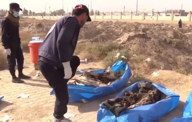 Στο «φως» ομαδικός τάφος με αποκεφαλισμένα γυναικόπαιδα από τον ISIS